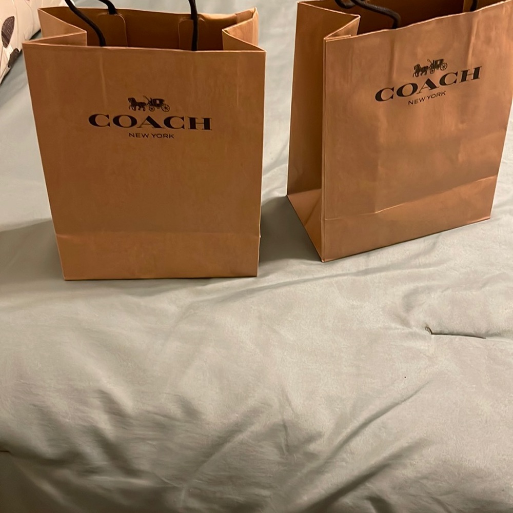 Coach gift bags